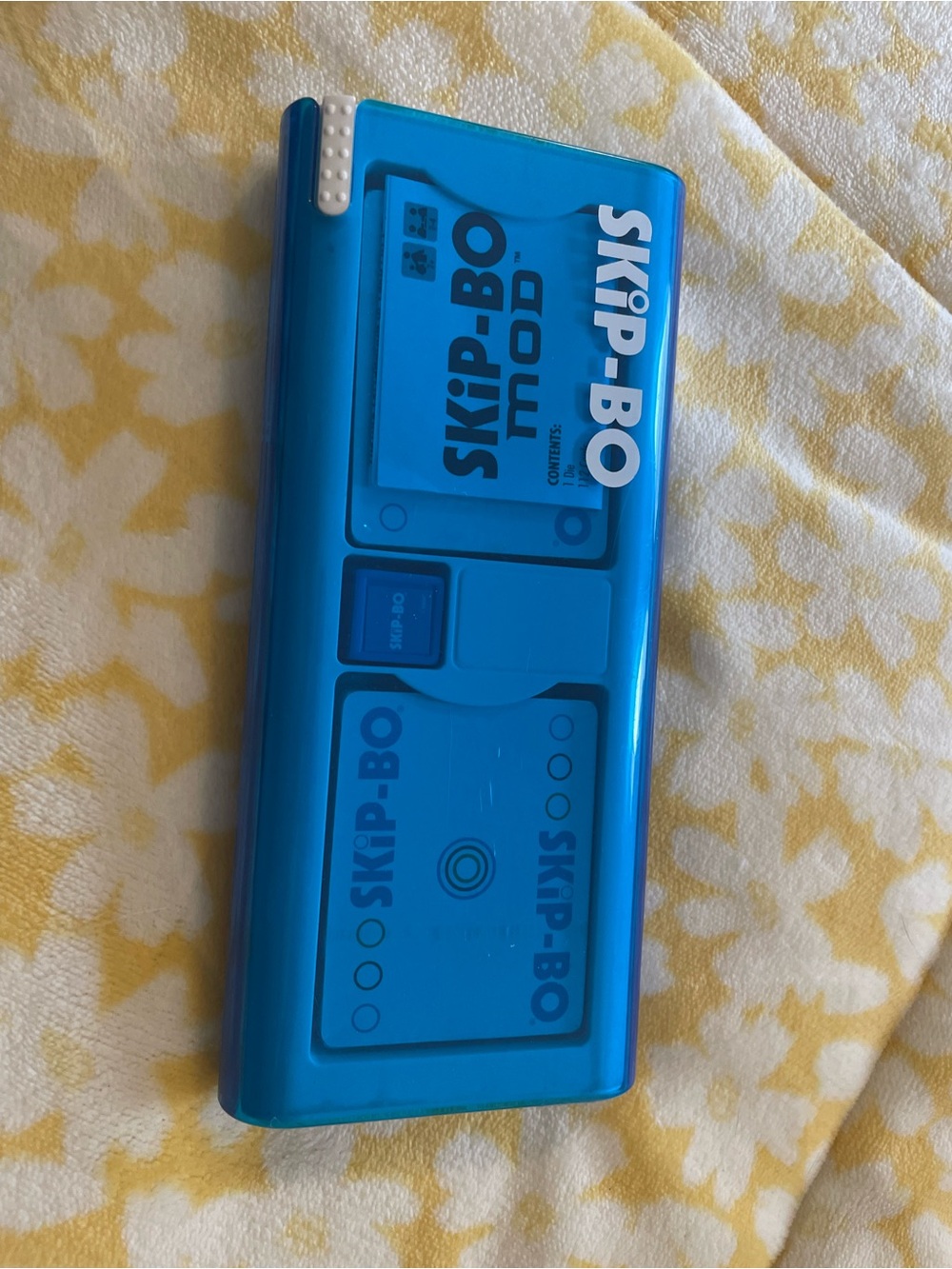 Mattel Skip-Bo MOD Card Game (2009) COMPLETE w/ Case, Die, Manual - SEALED CARDS